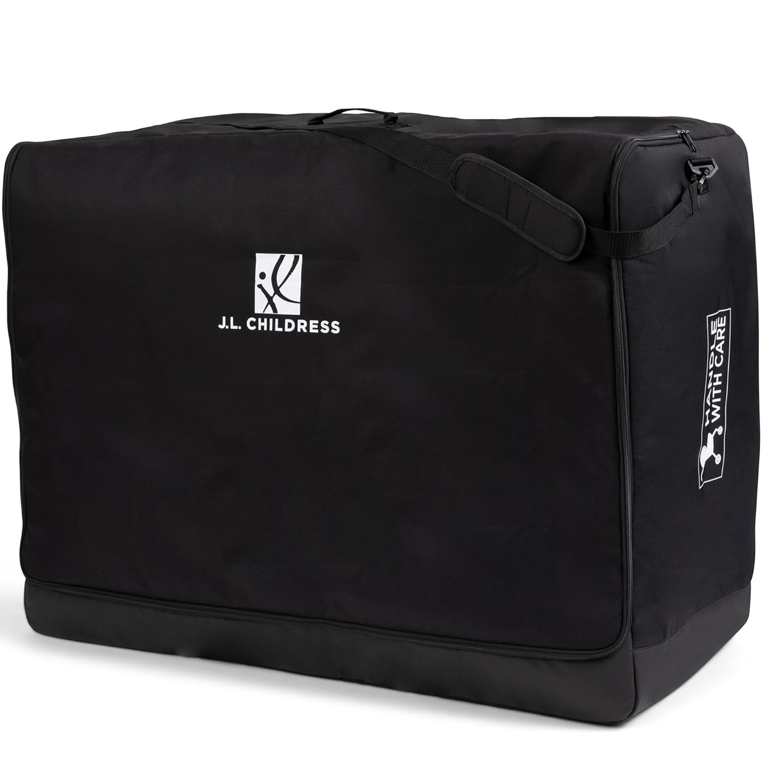 J.L. Childress Universal Stroller Travel Bag for Airplane - Fits Most Baby Strollers, Flying Essentials, Airport Accessories for Gate or Luggage Check, ID Card,