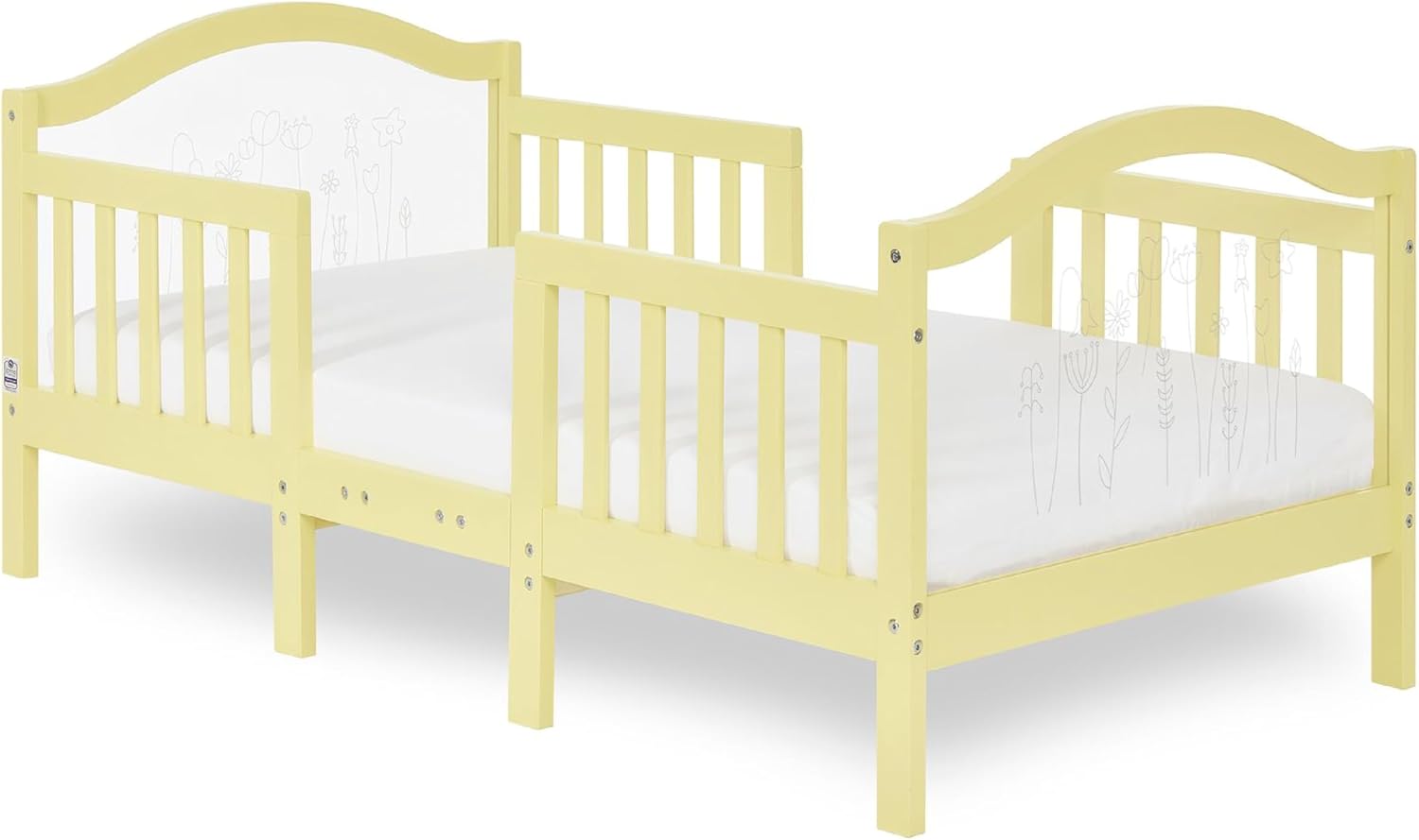 Dream On Me Rosie 3-in-1 Convertible Wooden Toddler Bed Frame