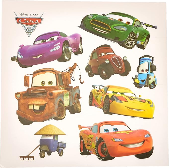 Lag3 Cars DKs 1089, Film Multicolor, 30x30 cm/12x12 inches